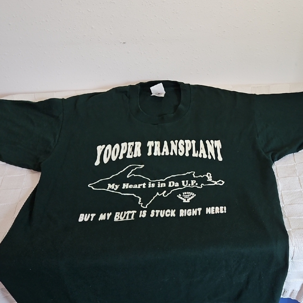 Gildan Green Yooper Transplant T-Shirt